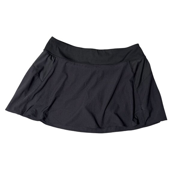 Cynthia Rowley Pants - Cynthia Rowley Active Black Athletic Skort With Built-In Shorts XL Polyester/Spa
